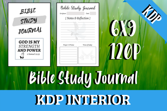 Bible Study Journal - KDP Interior: Streamlining Faith-Based Publishing