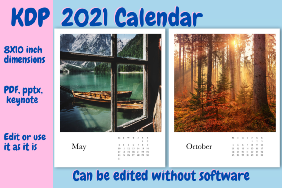 Evaluating the 2021 Calendar for KDP Template