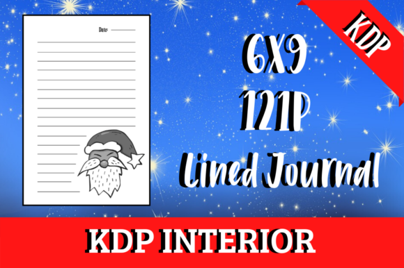 Journal with Santa Claus KDP Interior for Publishing