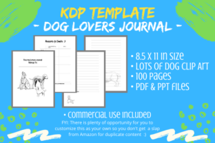 KDP Interior: Dog Lovers Journal Diary Template