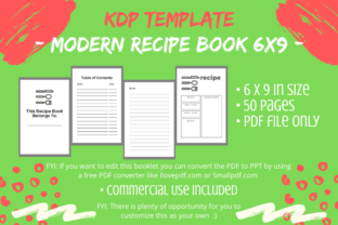 KDP Interior - Modern Recipe Book: A Creator’s Guide