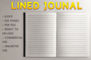 Lined Journal KDP Template: A Practical 8.5 x 11 No-Bleed Solution for Low-Content Publishing