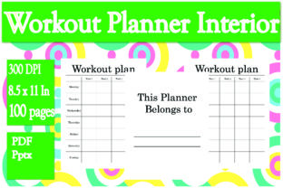 Workout Planner Interior: A Practical Asset for Self-Publishers and Fitness Creators
